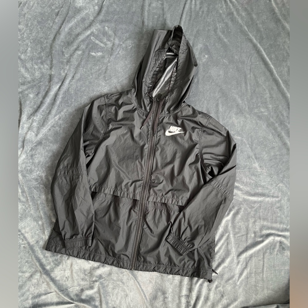 Nike Black Windbreaker Jacket